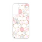 Geometric Rose Gold marvanyos marvany mintas Samsung Galaxy S23 tok