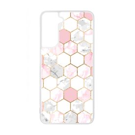 Geometric Rose Gold marvanyos marvany mintas Samsung Galaxy S23 tok
