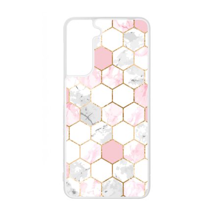 Geometric Rose Gold marvanyos marvany mintas Samsung Galaxy S23 tok