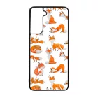 Rajzolt Róka mintás Samsung Galaxy S23 tok