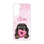 A legcukibb kutya mintás Samsung Galaxy S23 tok