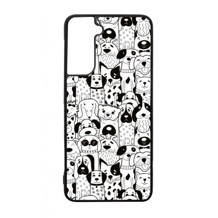 Aranyos kutya mintás Samsung Galaxy S23 tok