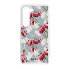 Szépséges piros tavaszi virágok Samsung Galaxy S23 tok