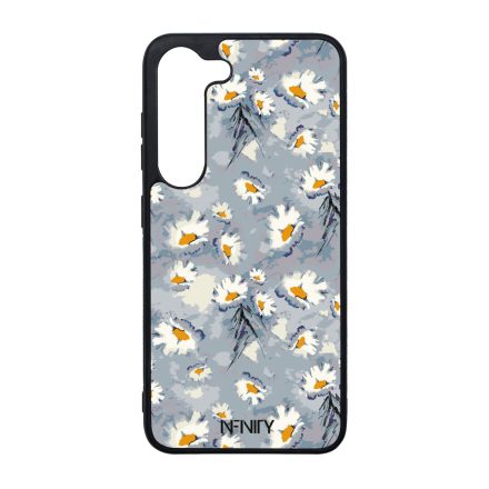 Kedves százszorszép virágos Art Samsung Galaxy S23 tok