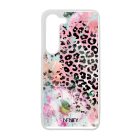 Pink virágos leopárd Samsung Galaxy S23 tok