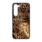 Aranyló Afrika állat mintás Samsung Galaxy S23 tok