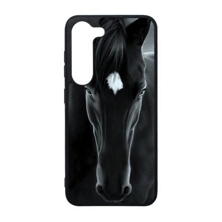 lovas fekete ló Samsung Galaxy S23 FE tok