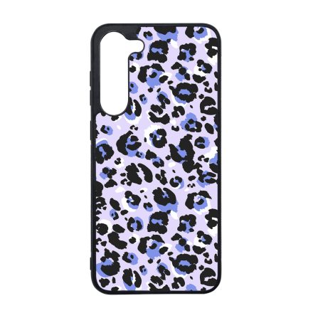 Purple Leopard Wild Beauty Csajos Allat mintas Samsung Galaxy S23 Plus tok