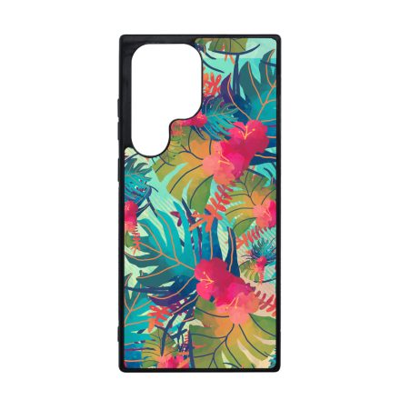 Tropical Beauty - Nyári trópusi mintás Samsung Galaxy S23 Ultra tok