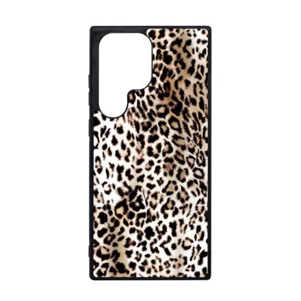 Leopard Wild Beauty Csajos Allat mintas Samsung Galaxy S23 Ultra tok