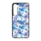 Téli Szépséges Hópihe mintás Samsung Galaxy S24 Plus tok
