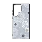 Gyönyörűséges Ezüstös téli mintás Samsung Galaxy S24 Ultra tok