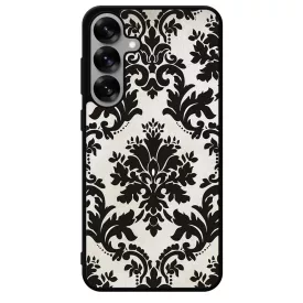 vintage fekete fehér Samsung Galaxy S25 tok