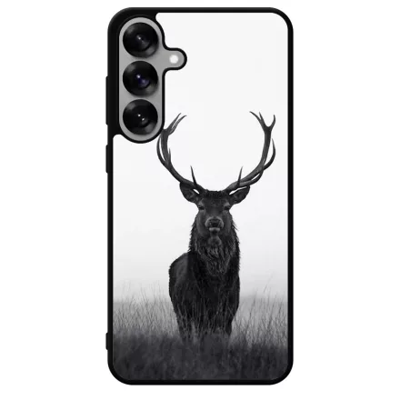 szarvas szarvasos agancs őszi fehér Samsung Galaxy S25 tok
