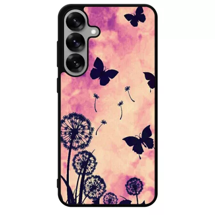 pillangós lepkés pitypang tavaszi Samsung Galaxy S25 tok