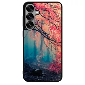 őszi erdős falevél természet Samsung Galaxy S25 tok