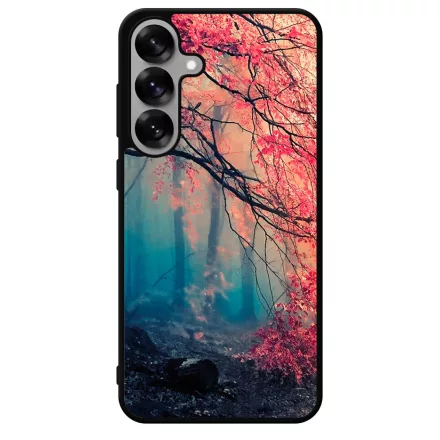 őszi erdős falevél természet Samsung Galaxy S25 Magnetic tok