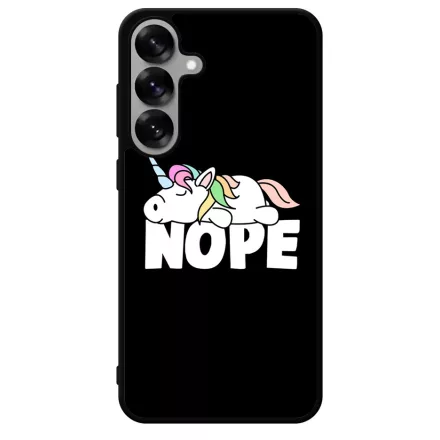 NOPE unikornis unicorn egyszarvú Samsung Galaxy S25 tok