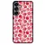 Strawberry BOOM - Eper mintás Samsung Galaxy S25 Magnetic tok