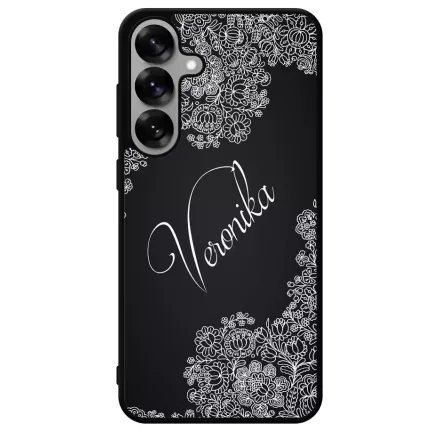 Kérd a neveddel - Matyó magyar mintás hungarian folk Samsung Galaxy S25 Magnetic tok