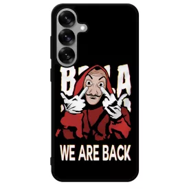 We are back - A Nagy Pénzrablás - la casa de papel Samsung Galaxy S25 tok