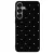 Elegáns szívecskés - BLACK - szives csajos  Samsung Galaxy S25 Magnetic tok