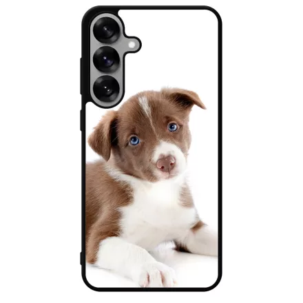 Édes Border Collie kölyök kutyus Samsung Galaxy S25 Magnetic tok