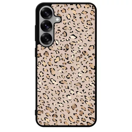 Rose Gold Leopard Wild Beauty Csajos Samsung Galaxy S25 tok