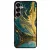 Golden Blue marvanyos marvany mintas Samsung Galaxy S25 Magnetic tok