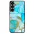Ocean Blue Gold marvanyos marvany mintas Samsung Galaxy S25 tok