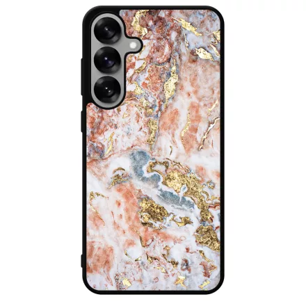 Pinkish and Gold marvanyos marvany mintas Samsung Galaxy S25 Magnetic tok