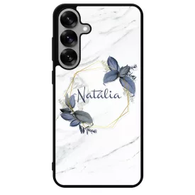 marble marvany mintas viragos Samsung Galaxy S25 tok