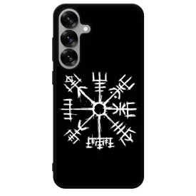 Black Vegvisir - Vikings Samsung Galaxy S25 tok