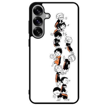 Cute Team Karasuno Samsung Galaxy S25 Magnetic tok