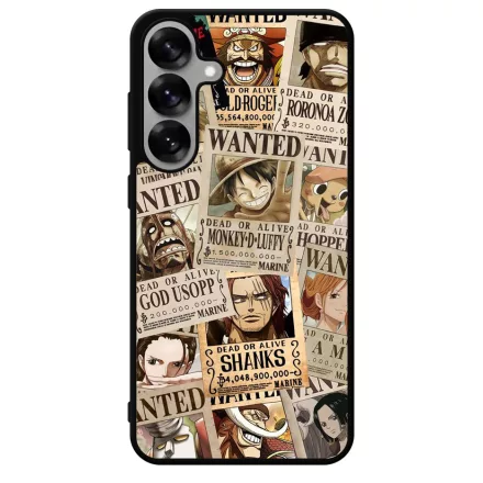 WANTED - One Piece Samsung Galaxy S25 Magnetic tok