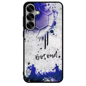 Kerd a neveddel BLUE kezilabda mintas Samsung Galaxy S25 tok