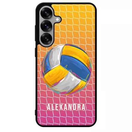 Kerd a neveddel Csajos Roplabda mintas Samsung Galaxy S25 tok