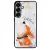 Cuki corgi kutyus - Téli mintás Samsung Galaxy S25 tok