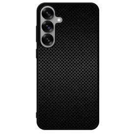 Speaker fekete metál mintás Samsung Galaxy S25 tok