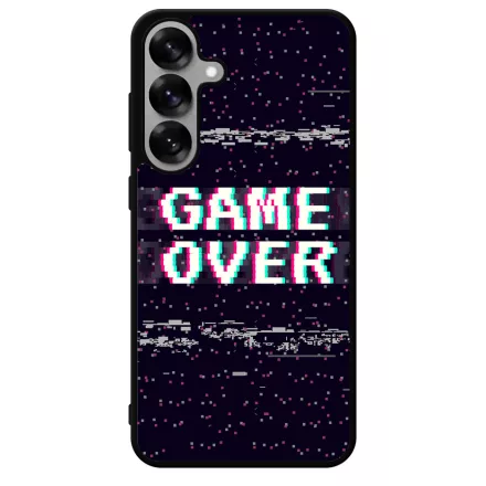 Glitch Game Over Samsung Galaxy S25 Magnetic tok