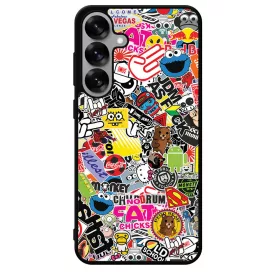 stickerbomb matricabomba Samsung Galaxy S25 Plus tok