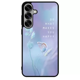 virágos tavaszi pillangós lepkés Samsung Galaxy S25 Plus tok