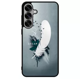 Dream - Álom - Feather, Tollas ajándék nőknek valentin napra Samsung Galaxy S25 Plus tok