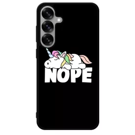 NOPE unikornis unicorn egyszarvú Samsung Galaxy S25 Plus tok