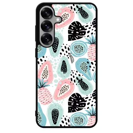 Cute Avocado - Csajos nyári mintás Samsung Galaxy S25 Plus Magnetic tok