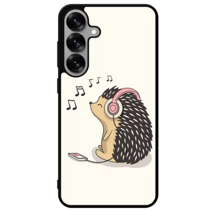 Csak a zene - Sünis sündisznós Samsung Galaxy S25 Plus Magnetic tok