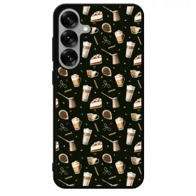 Coffee & Café kávés őszi Samsung Galaxy S25 Plus tok