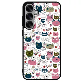 Csak vidáman - Cicák Samsung Galaxy S25 Plus tok
