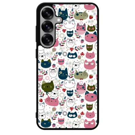 Csak vidáman - Cicák Samsung Galaxy S25 Plus Magnetic tok