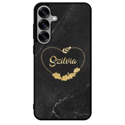 marble marvany mintas Heart szivecskes Samsung Galaxy S25 Plus tok